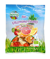 Fruit jellies with vitamin C, lactose-free, gluten-free ORGANIC 100g - OKOVITAL